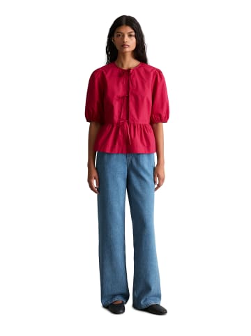 Marc O'Polo DENIM Peplum-Bluse regular in Vivid Cherry
