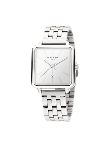 LIEBESKIND BERLIN Armbanduhr Square Classic in silber