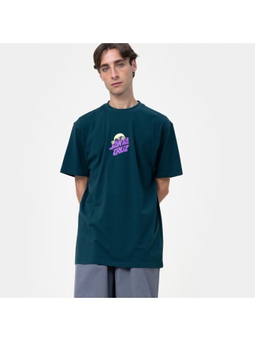 Santa Cruz T-Shirt "Knibbs Alien Stacked Strip Front T-Shirt" in Multicolor