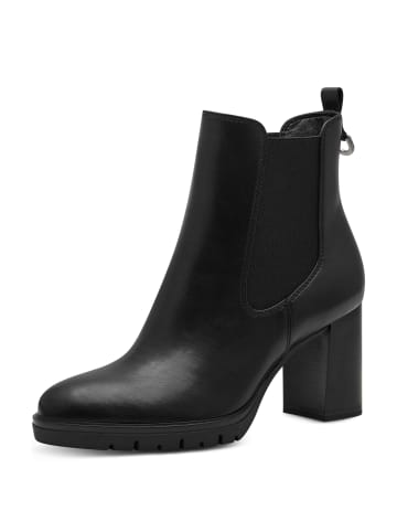 Tamaris Reißverschlussstiefelette in schwarz