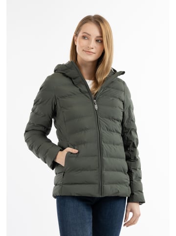 usha BLUE LABEL Damen Wattierte Steppjacke in Dunkeloliv