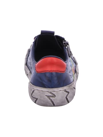 rieker Slipper in pazifik/whitelake/rosso