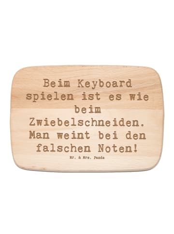 Mr. & Mrs. Panda Holzbrett Spruch Keyboard Tränen mit Spruch in Transparent