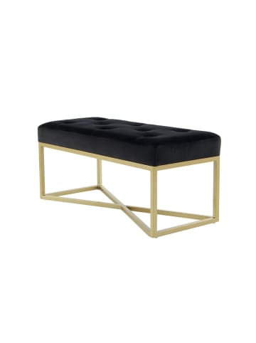 Kayoom Sitzbank Cameron in schwarz - gold
