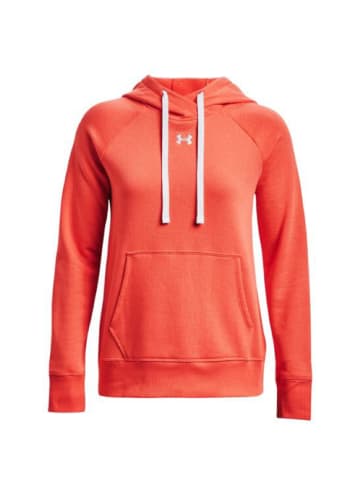 Under Armour Sweatshirt/Hoodie RIVAL FLEECE HB HOODIE in Orange