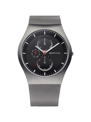 Bering Quarzuhr für Herren in silber