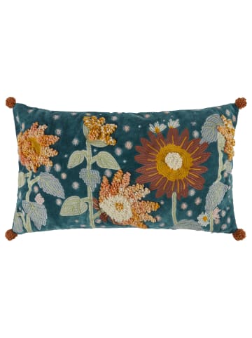 Butlers Kissen BOHEMIAN Blumenwiese in Blau