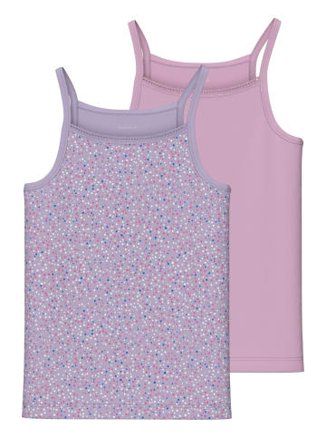 name it Unterhemden 2er Pack NKFSTRAP TOP PASTEL in pastel lilac