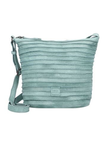 FREDs BRUDER Riffelinchen Umhängetasche Leder 23 cm in soft blue