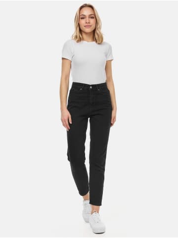 Tazzio Mom Fit Jeans "F129" in Schwarz