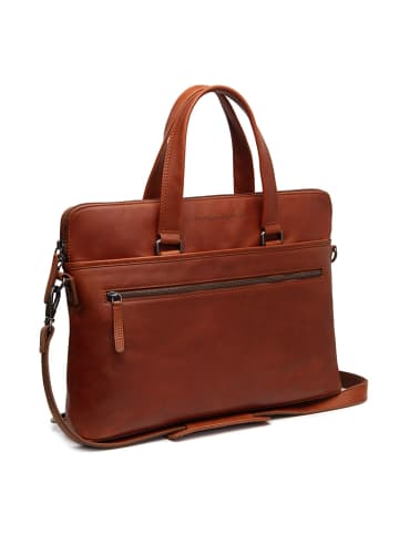 The Chesterfield Brand Elvas Aktentasche Leder 40 cm Laptopfach cognac