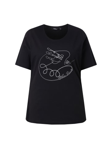 Ulla Popken Shirt in schwarz