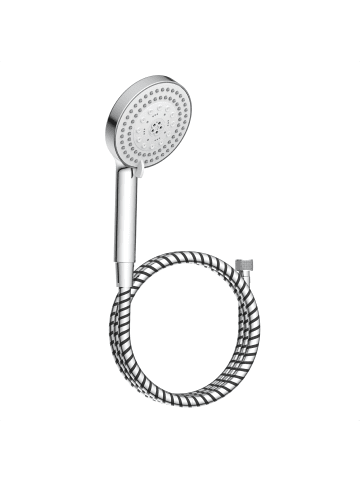 Eisl PARMA Handbrause-Set, Chrom/Schwarz