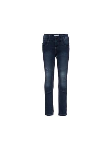 name it Mädchen Jeanshose im Used-Look in Blau