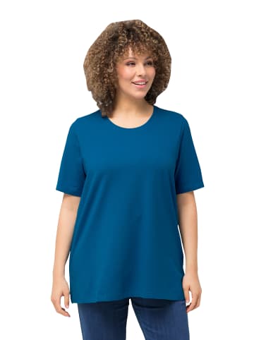 Ulla Popken Shirt in classic mittelblau