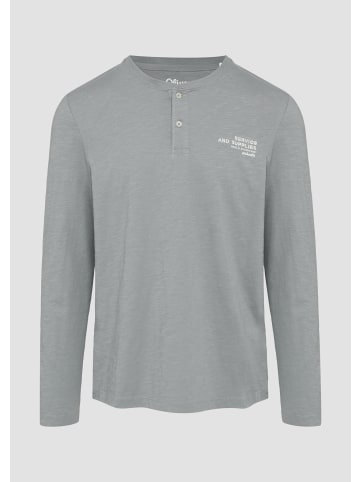 s.Oliver T-Shirt in 9500_schiefergrau