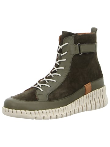 Gemini Schnürstiefelette in grün