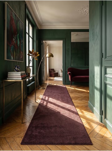 KADIMA DESIGN Teppichläufer Uni Antirutsch weich wohnlich Wohnzimmer