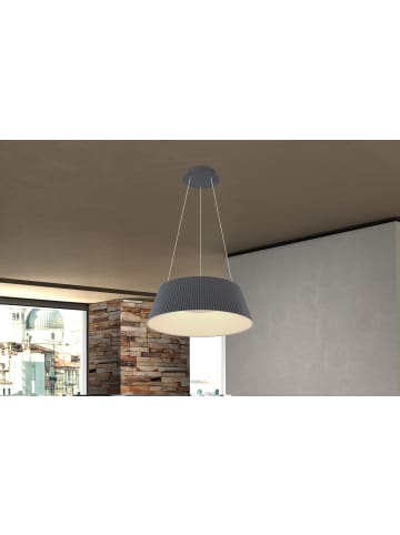 Globo lighting Hängeleuchte "CROTONE" in anthracite