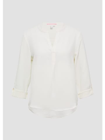 QS Bluse in 0200_ecru