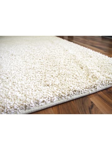 Snapstyle Luxus Hochflor Langflor Teppich Milano in Creme