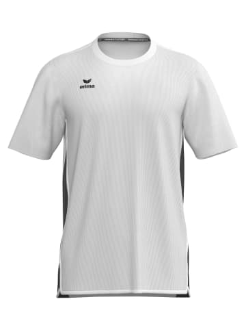 erima Unisex Erwachsene, Erwachsene T-Shirt in weiss/schwarz