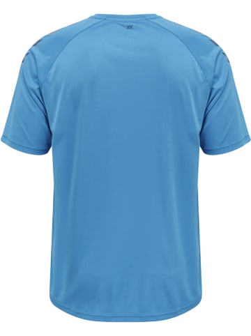 Hummel Hummel T-Shirt Hmlcore Multisport Unisex Erwachsene Feuchtigkeitsabsorbierenden in BLUE DANUBE