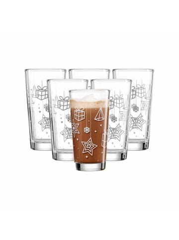 Ritzenhoff & Breker 6er Set Trinkgläser Xmas in Transparent 380 ml