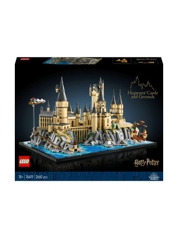 LEGO Bausteine Harry Potter Schloss Hogwarts mit Schlossgelände, ab 18 Jahre