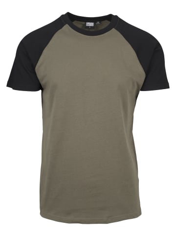 Urban Classics T-Shirt in olv/blk
