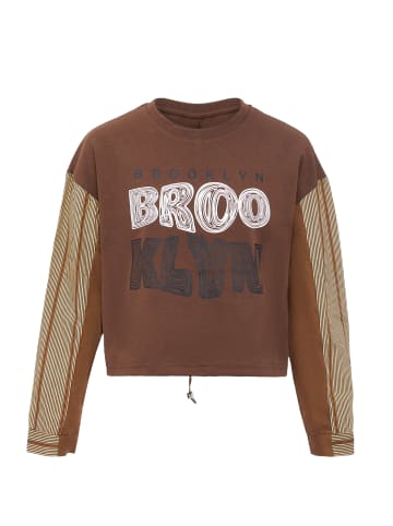 Homebase Damen Sweatshirt in Coffee