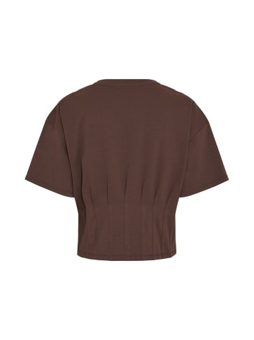 MOSS COPENHAGEN Kadance Tee in Hot Fudge