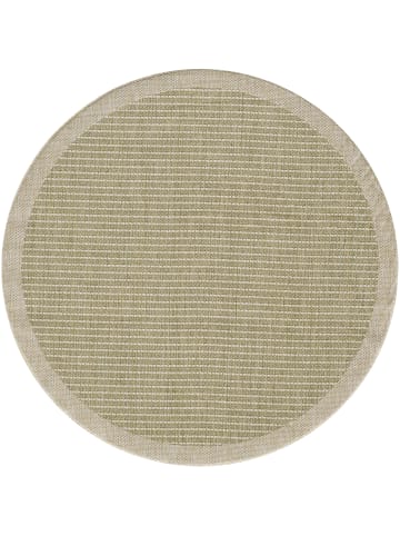 KADIMA DESIGN Teppich Outdoor Waschbar Einfarbig DAFNE Strapazierfähig OEKO-TEX in Grün