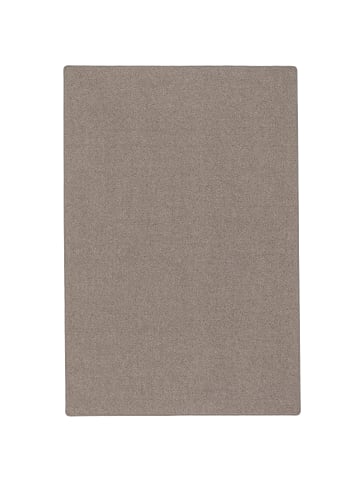 Snapstyle Natur-Teppich Wolle Berber in anthrazit