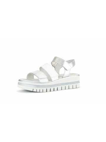 Gabor Plateau Sandalen für Damen in weiß