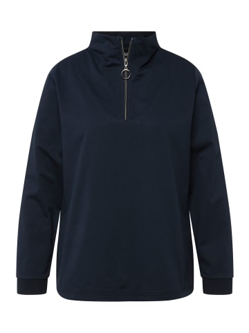 Ulla Popken Sweatshirt in marine