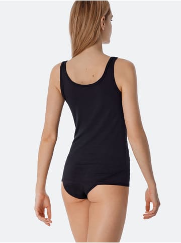 Schiesser Trägertop (Tops) 2er-Pack Modal Essentials in Schwarz