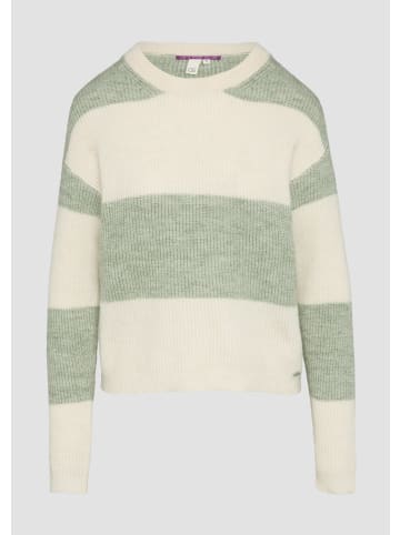 QS Strickpullover in 72G0_salbeigrün