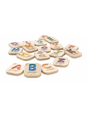 Plan Toys Alphabet Blindenschrift ab 24 Monate