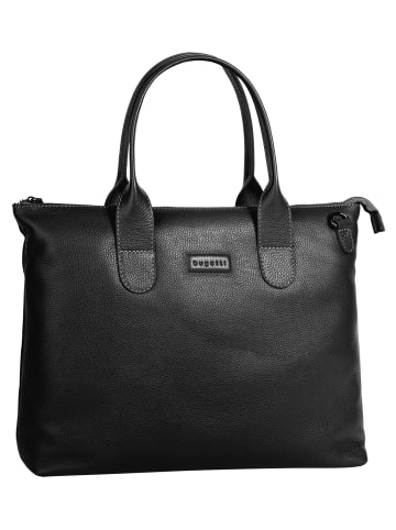 Bugatti Shopper ELSA echt Leder in schwarz