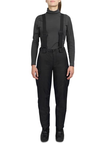 Normani Outdoor Sports Damen 2-in-1 Thermohose Aoraki in Schwarz