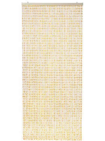kobolo Vorhang ORANGE in Bunt