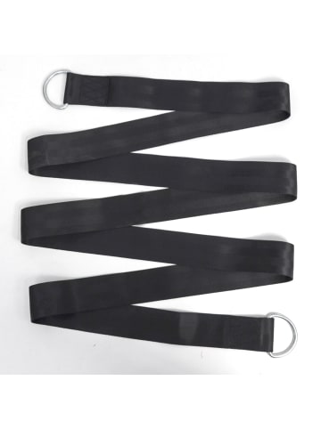 AMANKA 300kg Schaukelbefestigung 2 Gurte 300x5 Karabiner grau