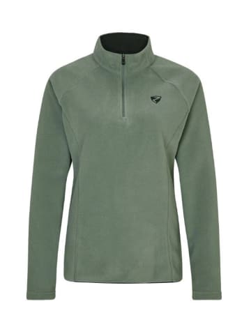 Ziener Fleece-Sweatshirt/Midlayer JEMILA lady (underlayer) in Grün