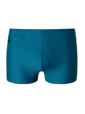 Schiesser Badehose Classic Swim in Petrol