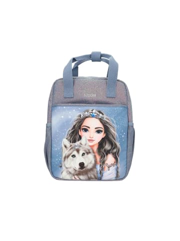 Depesche Rucksack WOLF TOPModel in 12 x 20 x 27 cm in blau