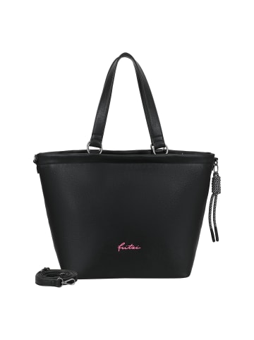 Fritzi aus Preußen Lou Shopper Tasche 33 cm in schwarz