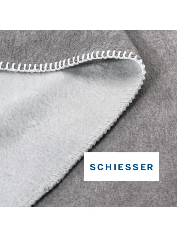 Schiesser Wohndecke Klara in Grau
