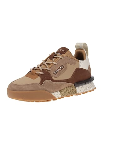 Replay Sneaker low Field in Braun