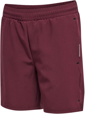 Hummel Verstellbare Taille Kurze Hose Hmlmove Kinder in GRAPE WINE
